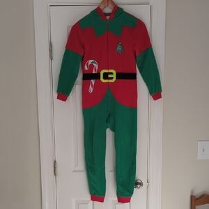 Cat & Jack Red and Green Zip-Up Hoodie